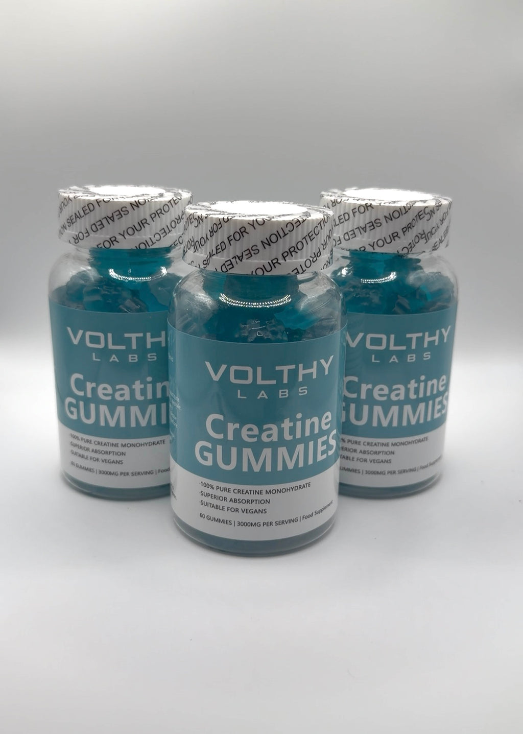 Creatine infused gummies