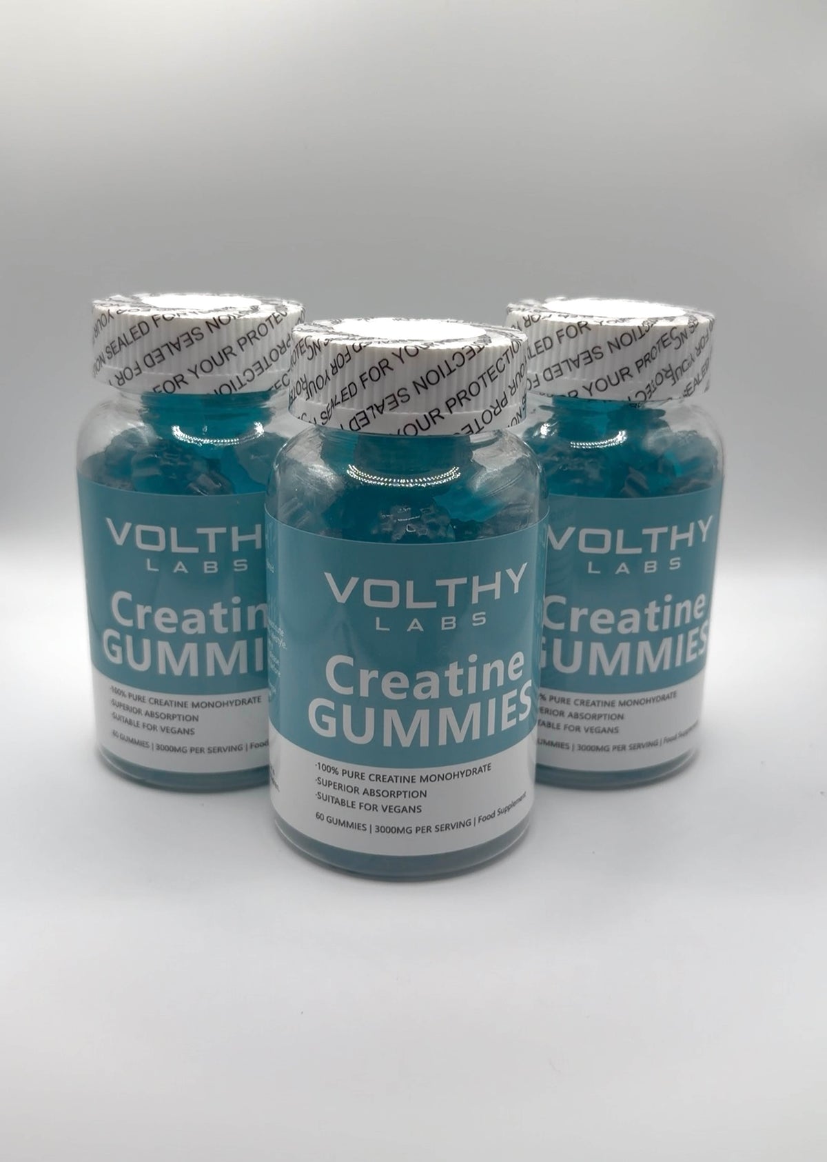 Creatine infused gummies